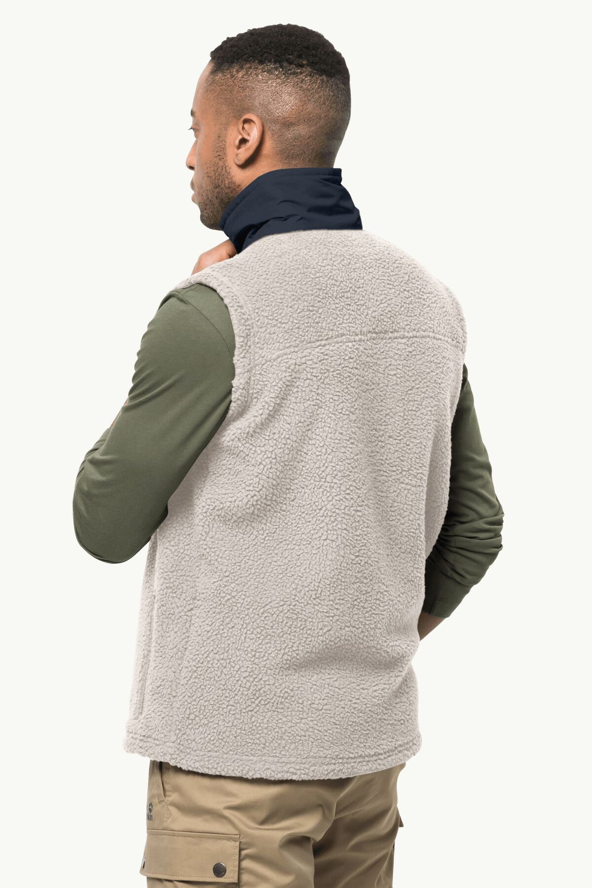 Jack Wolfskin Kingsway Erkek Yelek 1709012-5062 Beyaz