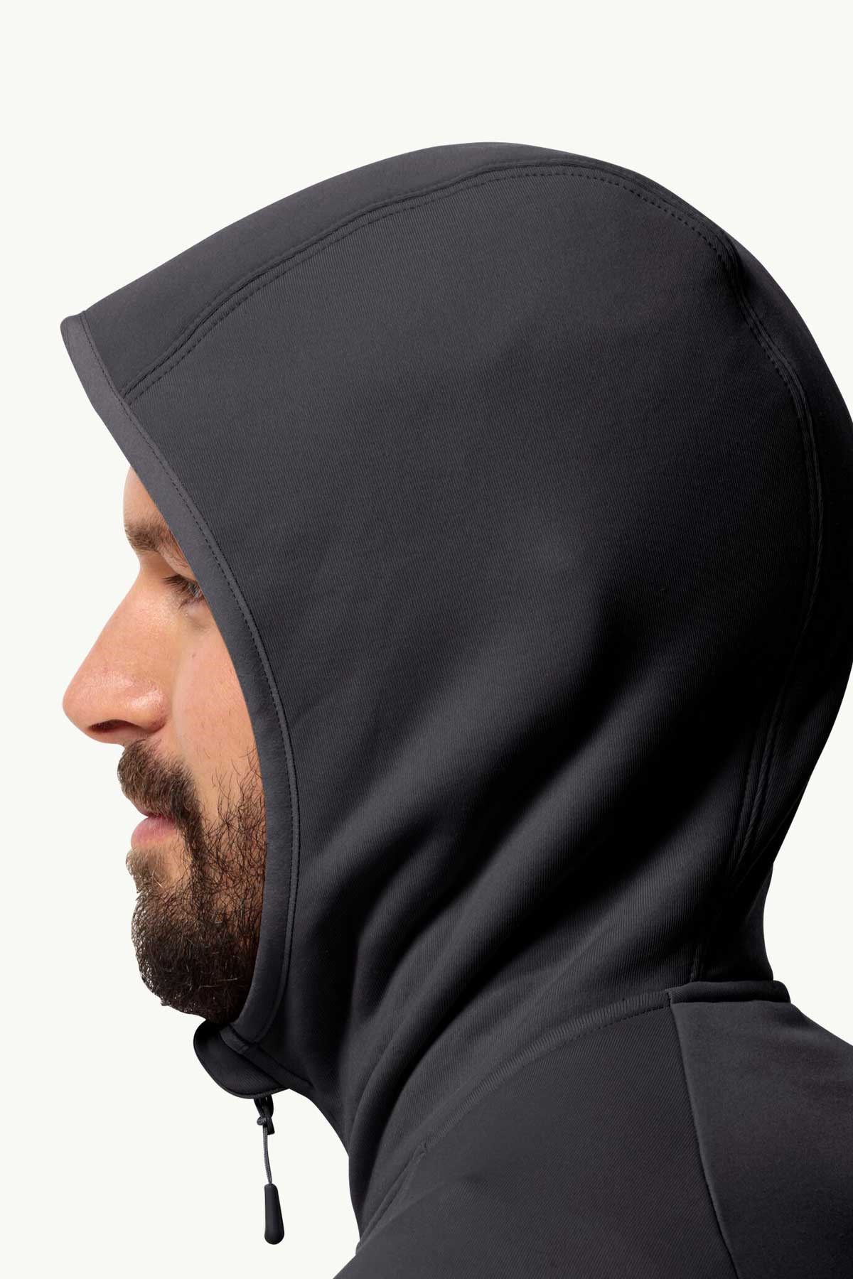 Jack Wolfskin Baiselberg Erkek Outdoor Polar Ceket 1710541-6350 Antrasit