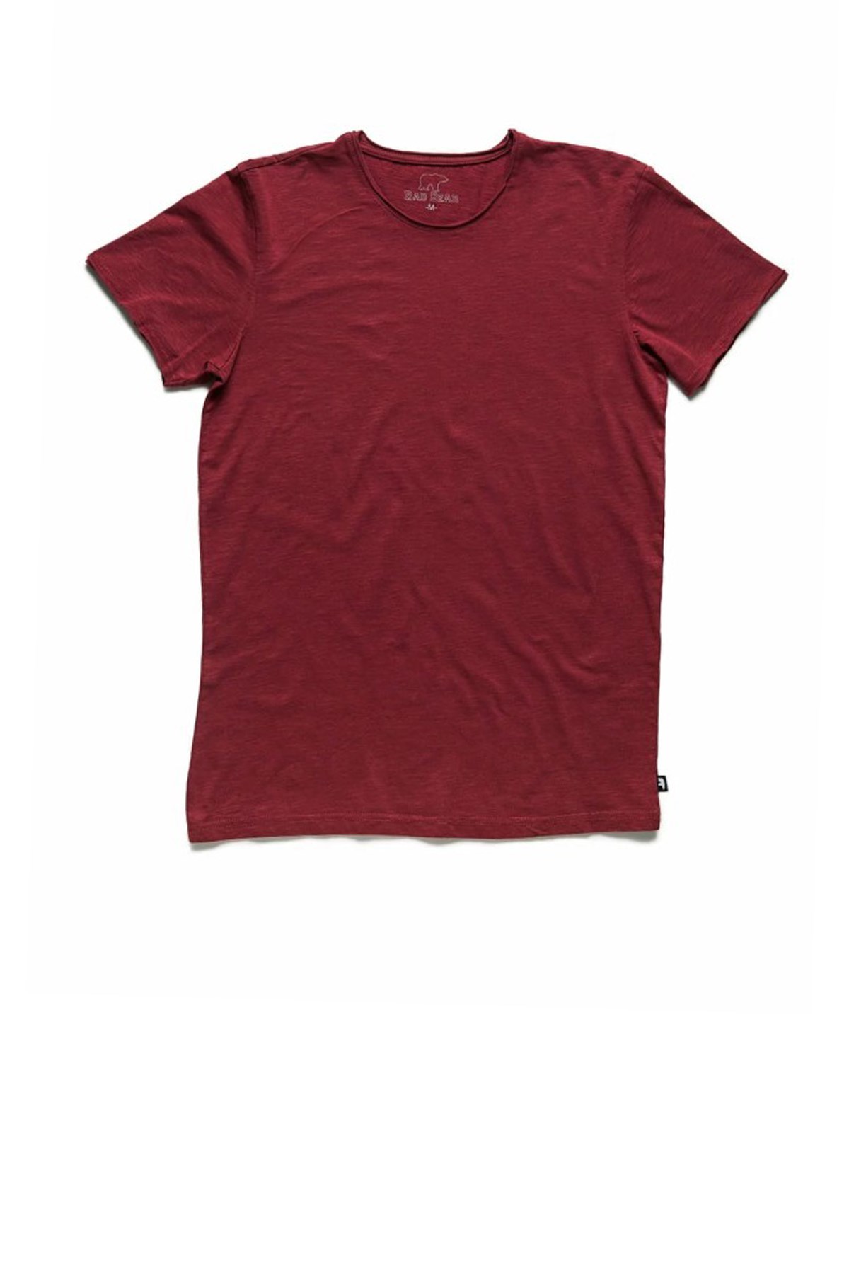 Bad Bear O Neck Tişört 18001.07.011 Bordo