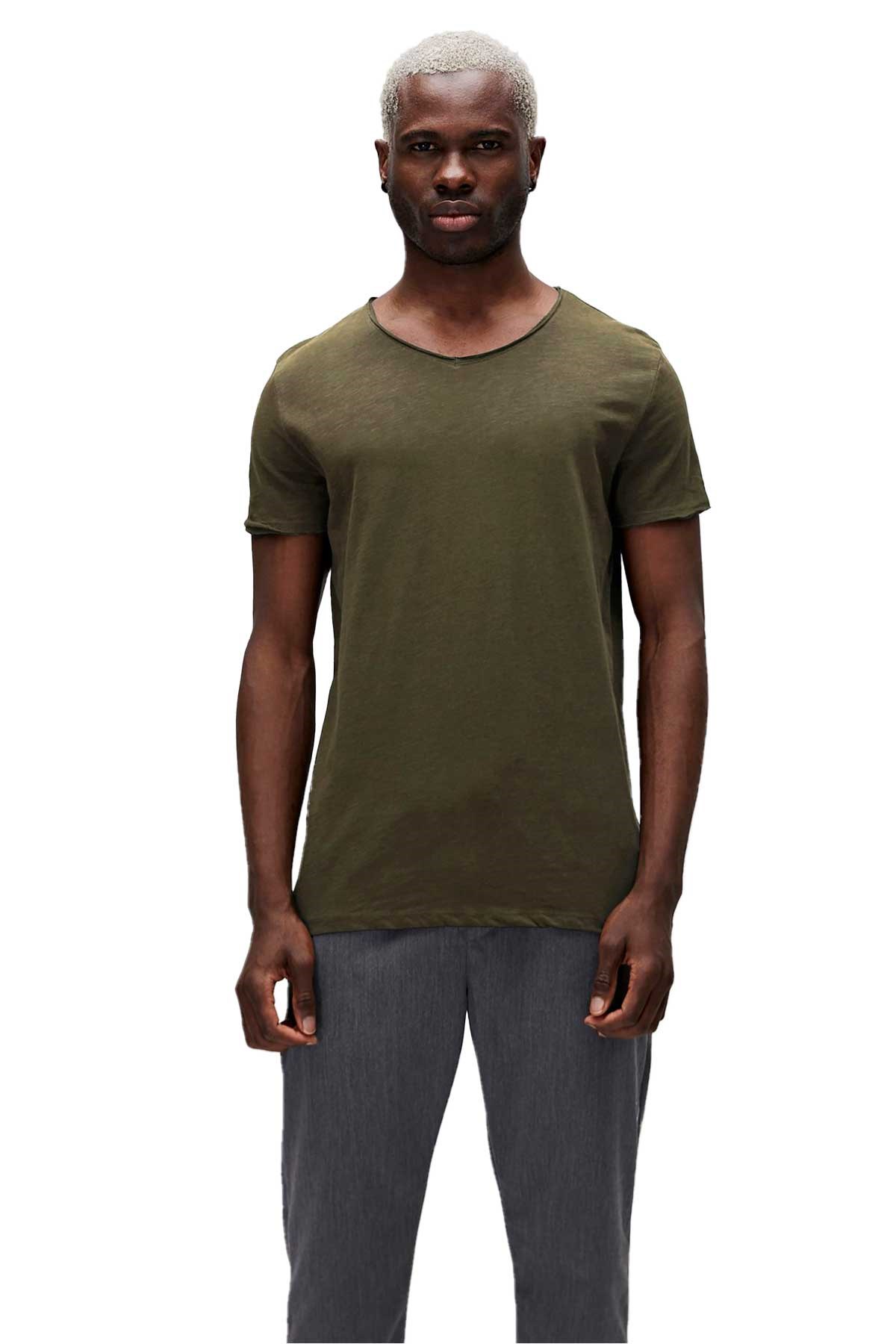 Bad Bear O-Neck Erkek Tişört 18.01.07.011-C70 Haki