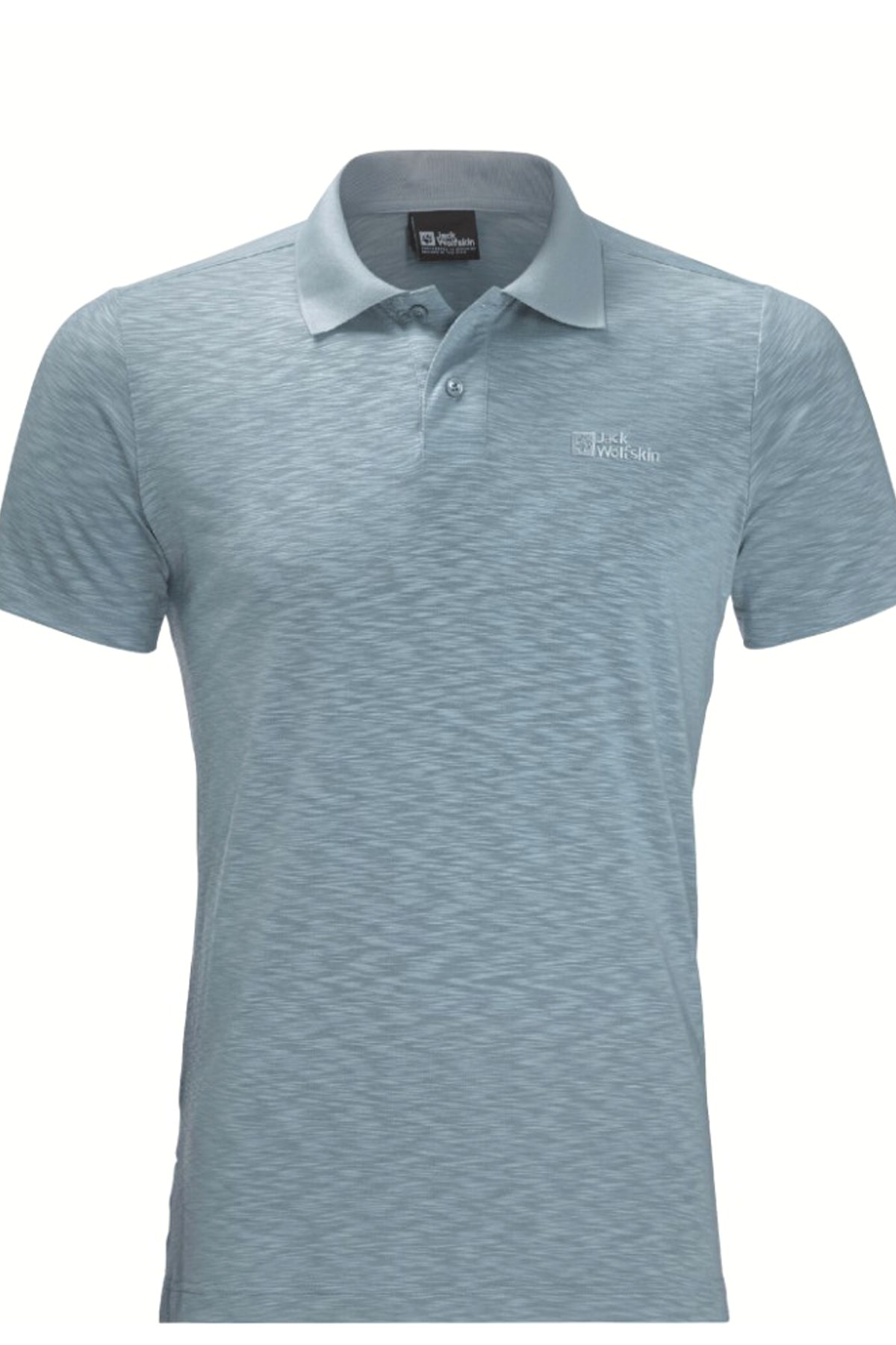 Jack Wolfskin Travel Polo Erkek Tişört 1804543-1282 Mavi