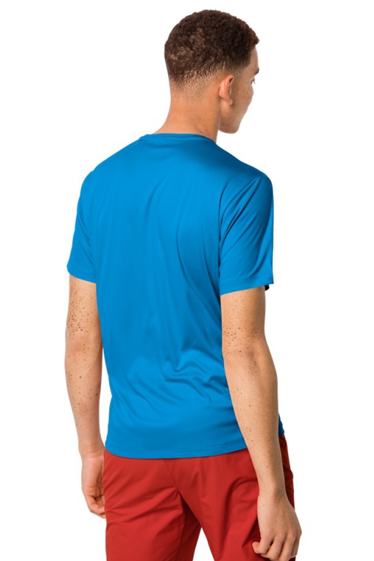 Jack Wolfskin Tech Erkek Tişört 1807071-1152 Mavi