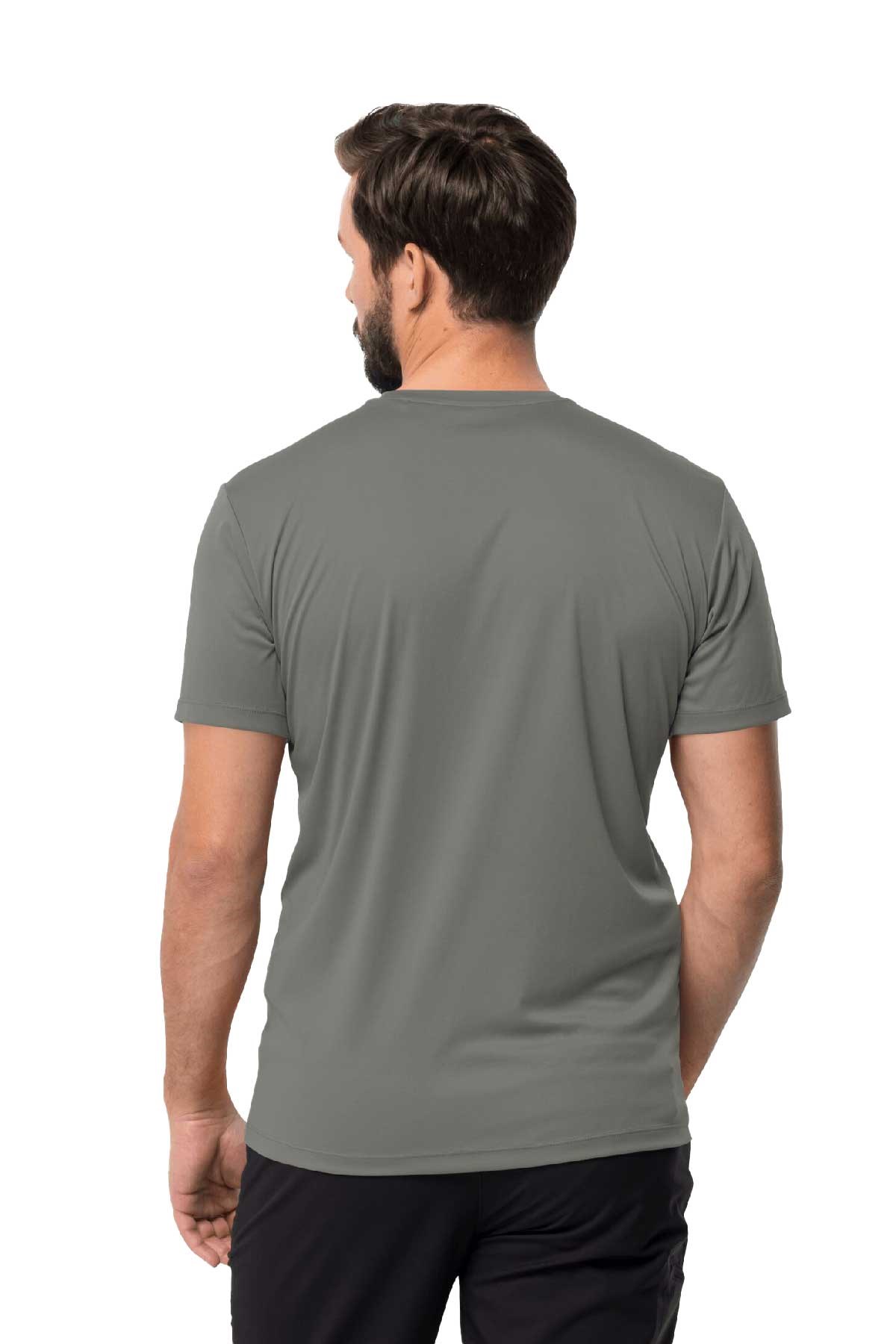Jack Wolfskin Tech Erkek Tişört 1807072-4143 Yeşil