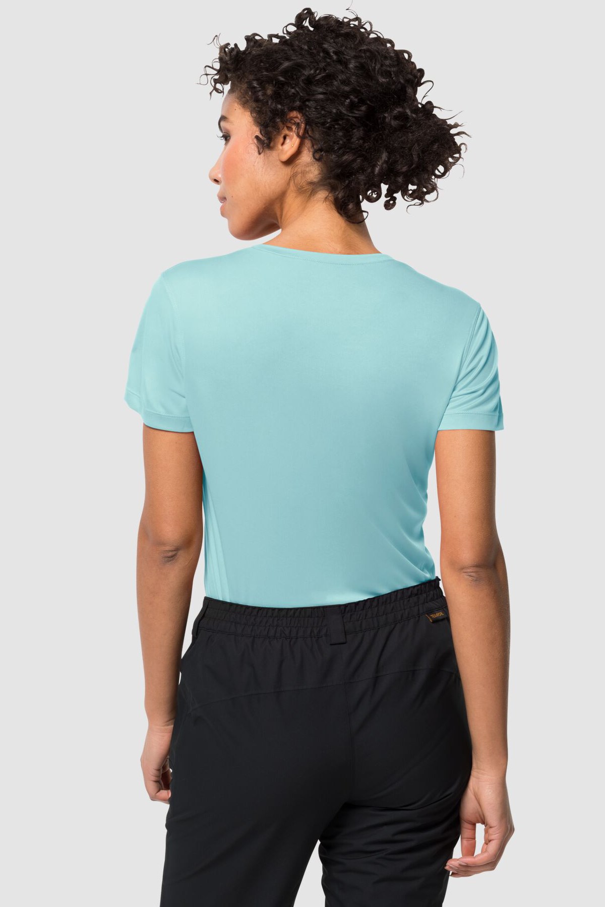 Jack Wolfskin Tech T W Kadın Tişört 1807121-1700 Turkuaz