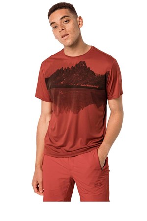 Jack Wolfskin Peak Graphic Erkek Tişört 1817181-3740