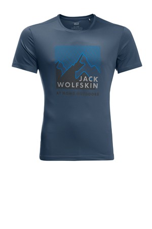 Jack Wolfskin Peak Graphic T Erkek Tişört 1807182-1383