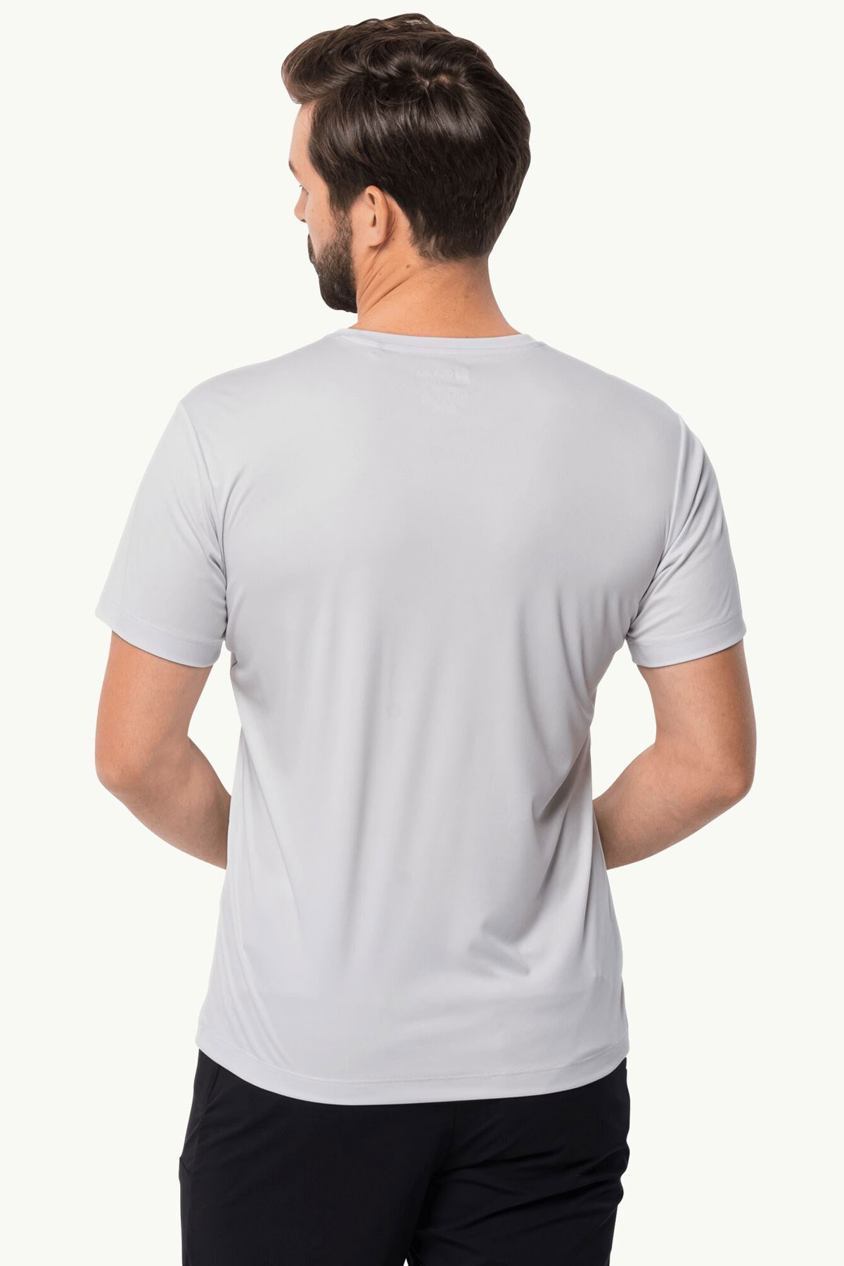 Jack Wolfskin Peak Graphic Erkek Tişört 1807183-5095 Beyaz
