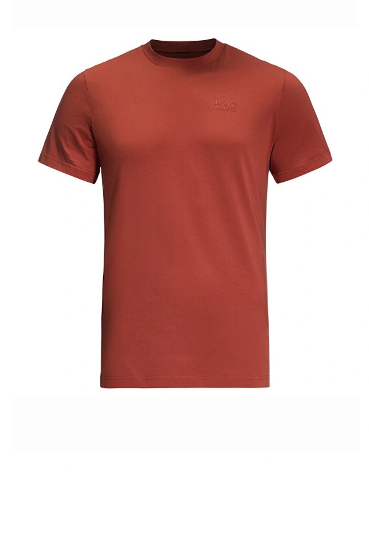 Jack Wolfskin Essential T Erkek Tişört  1808381-3740 Kırmızı