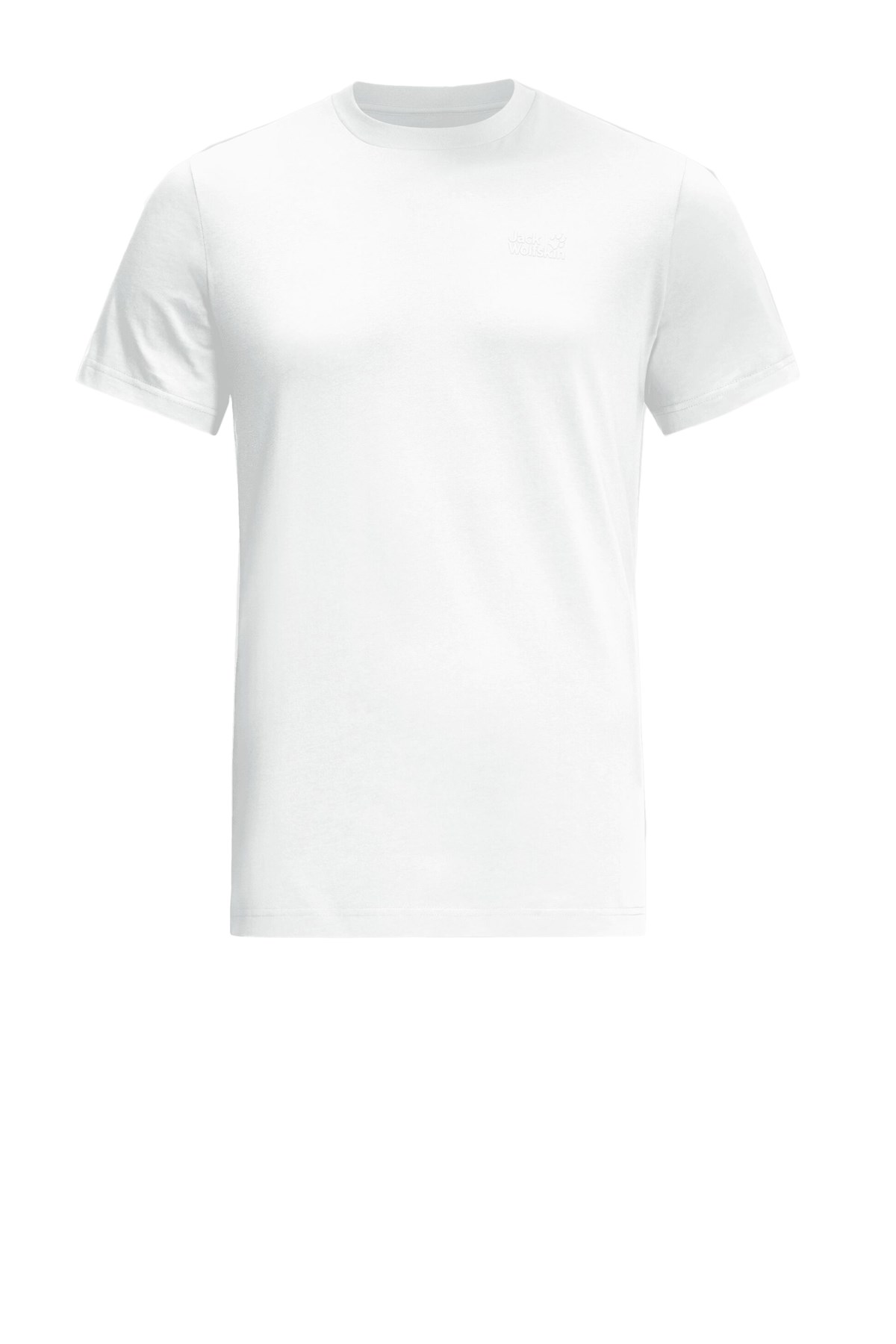 Jack Wolfskin Essential T Erkek Tişört  1808381-5018 Beyaz