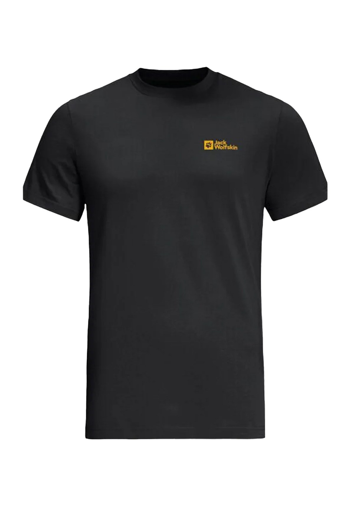Jack Wolfskin Essential T M Erkek Tişört 1808382TR Siyah