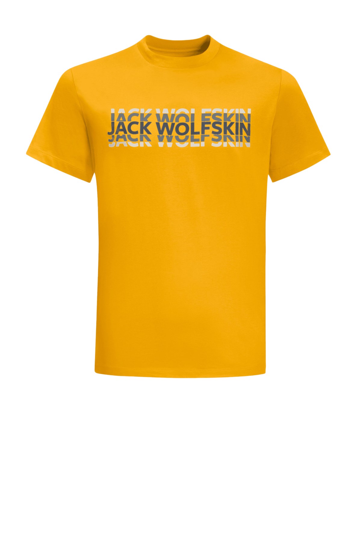 Jack Wolfskin Strobe T Erkek Tişört  1808591-3802 Sarı
