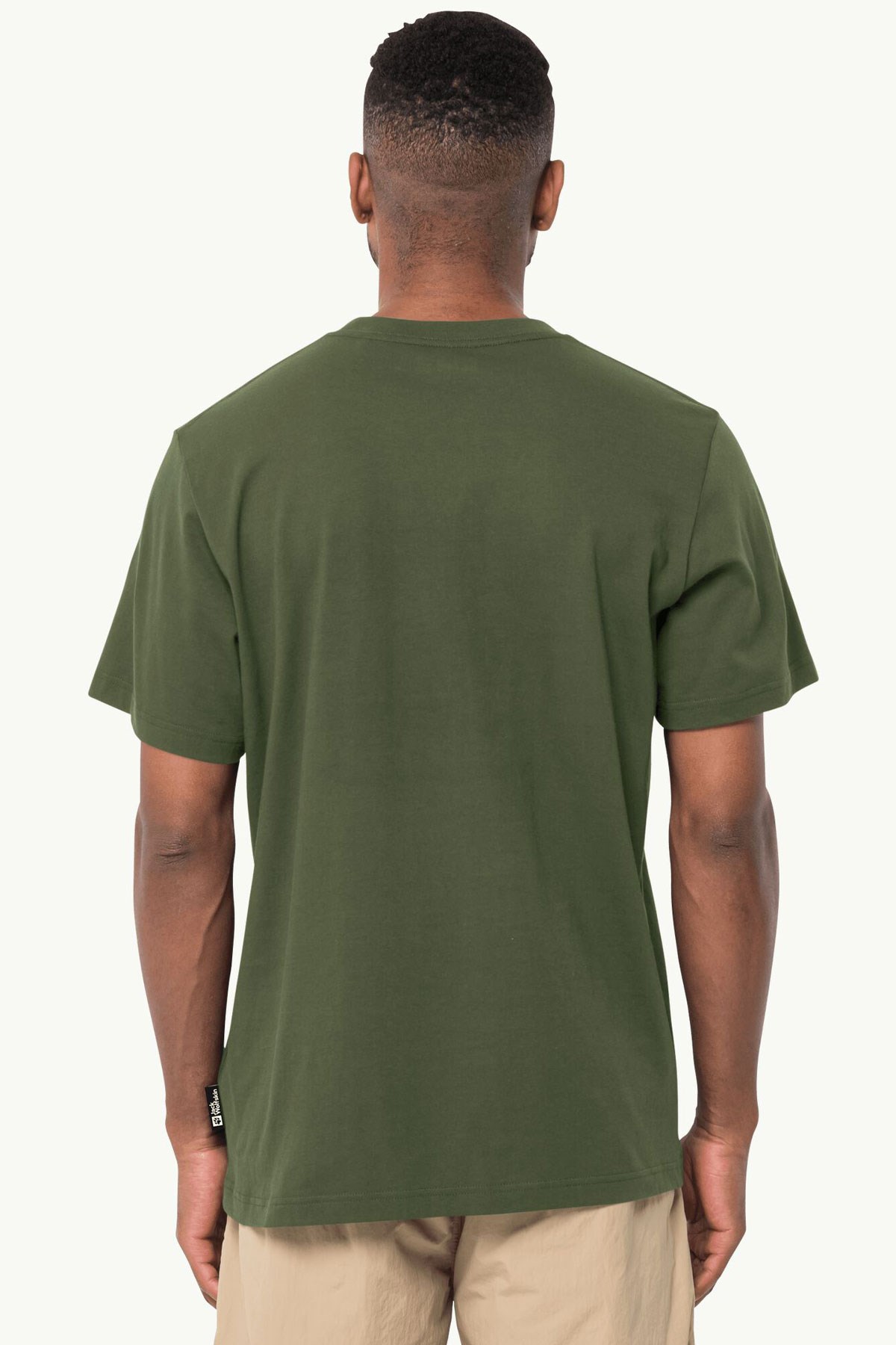 Jack Wolfskin Brand Erkek Tişört 1809021-4129 Yeşil