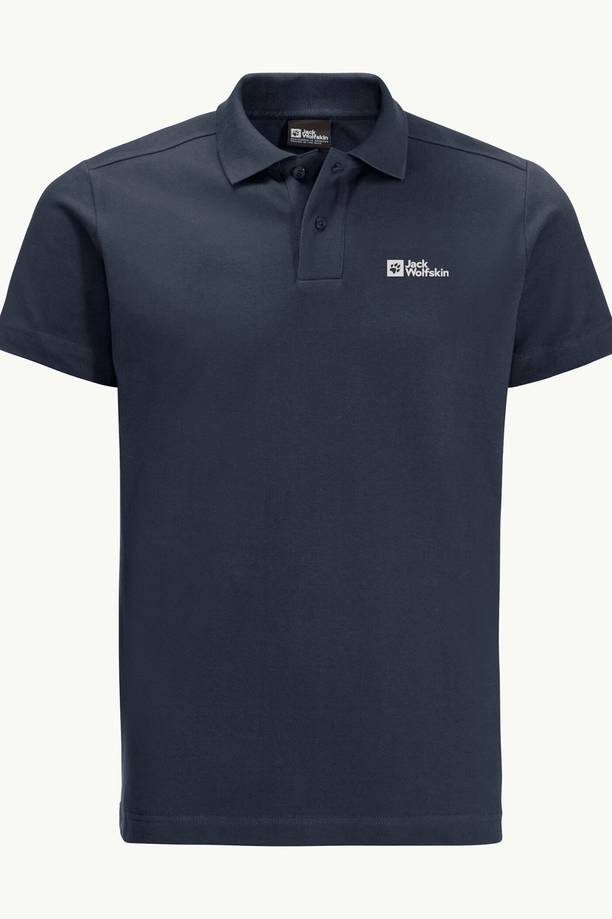 Jack Wolfskin Essential Erkek Polo Tişört 1809301-1010 Lacivert