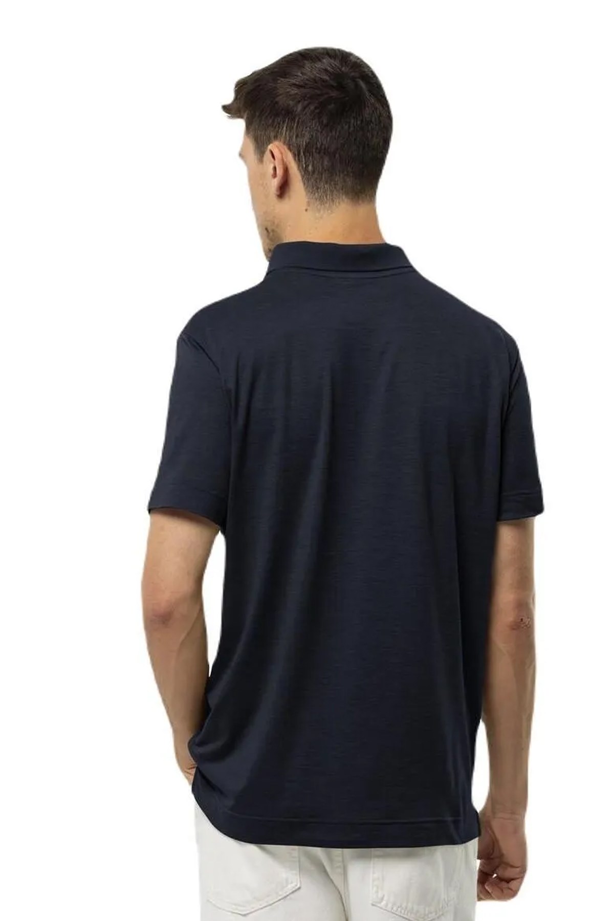 Jack Wolfskin Travel Polo Erkek Tişört 1809721TR Lacivert