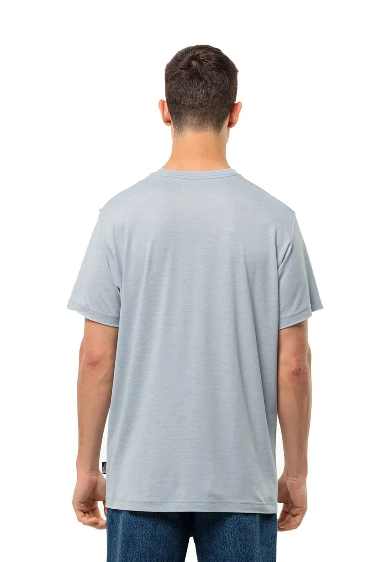 Jack Wolfskin Brand T M Erkek Tişört 1809771TR Mavi