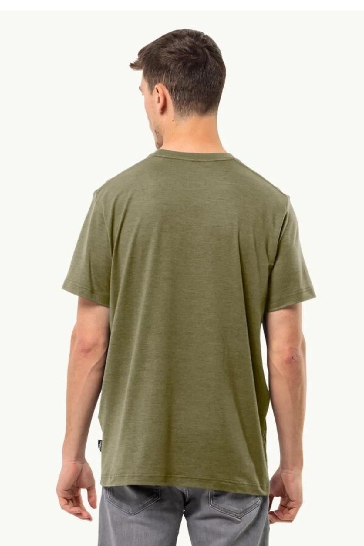 Jack Wolfskin Brand T M Erkek Tişört 1809771TR Yeşil