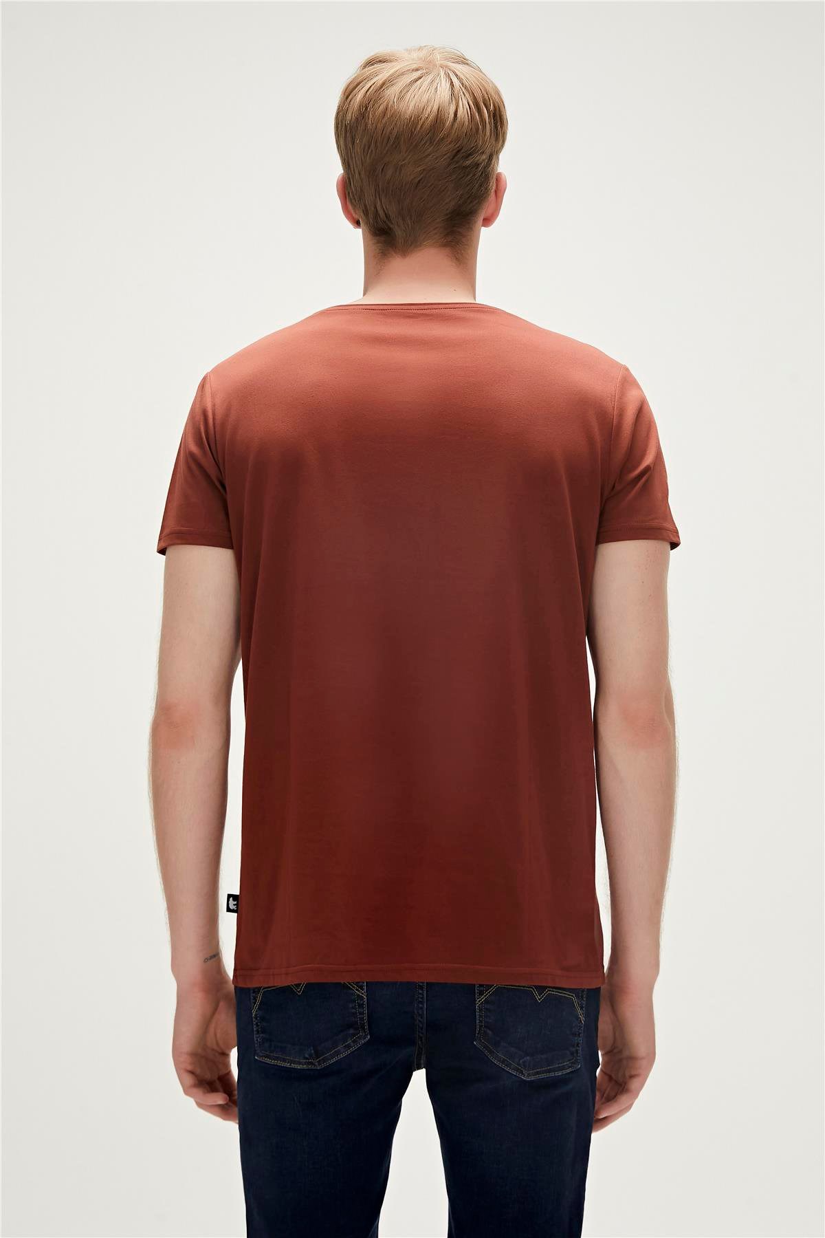 Bad Bear Erkek Tişört 19.01.07.002-C122 Kahverengi