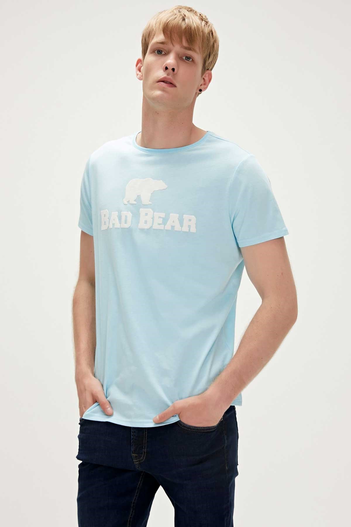 Bad Bear Erkek Tişört 19.01.07.002-C125 Mavi