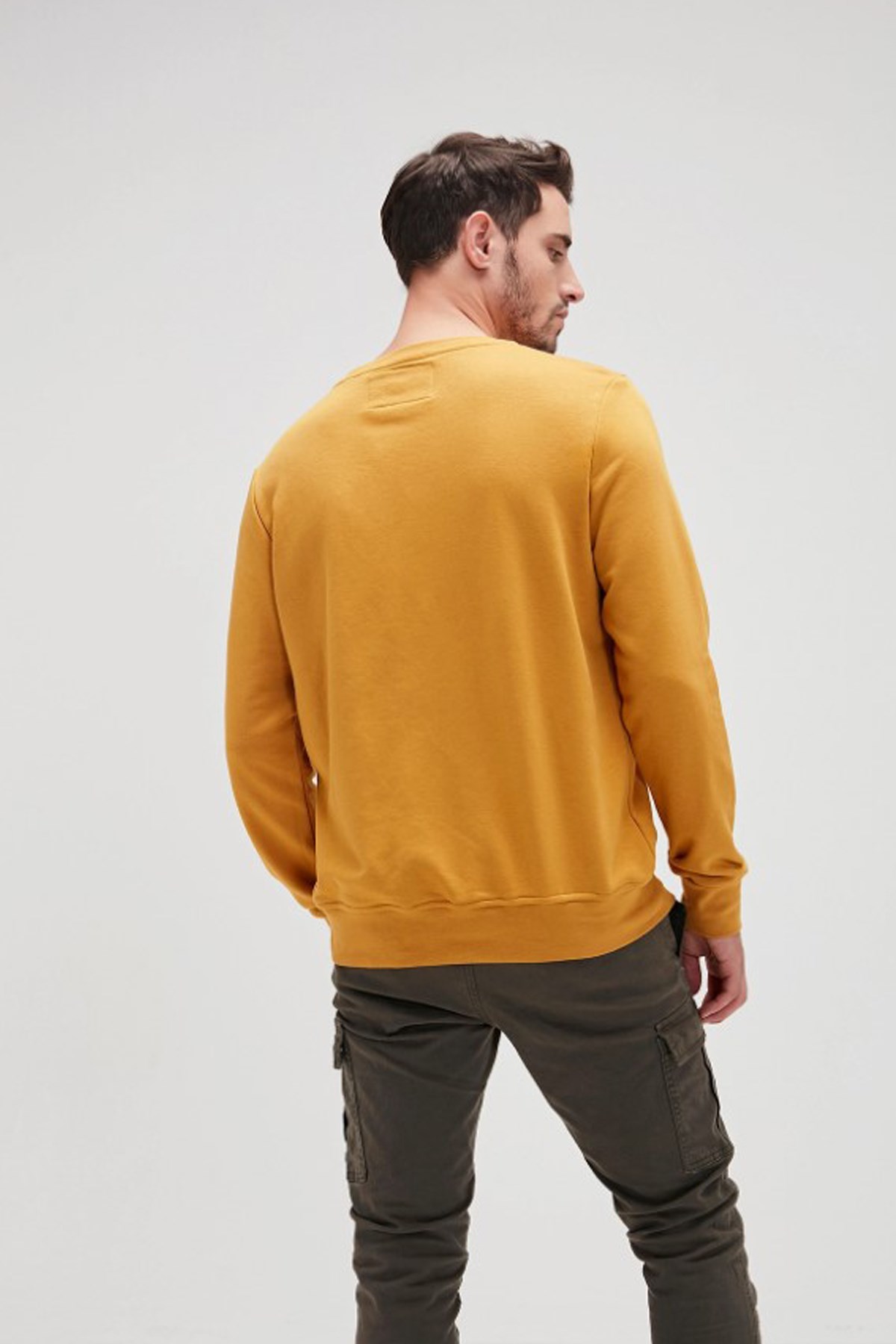 Bad Bear Erkek Sweatshirt 19.02.12.007 Sarı