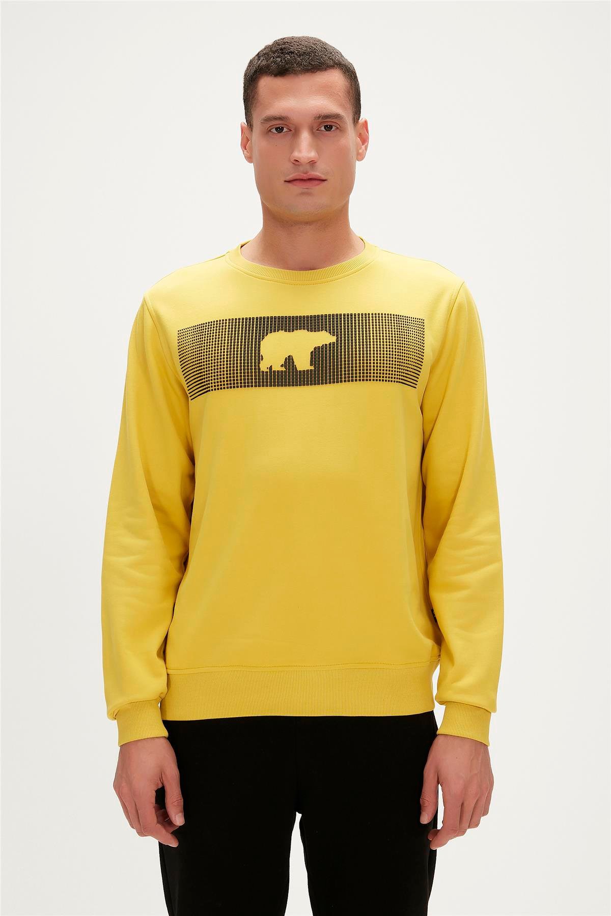 Bad Bear Erkek Sweatshirt  19.02.12.007-C119 Kahverengi