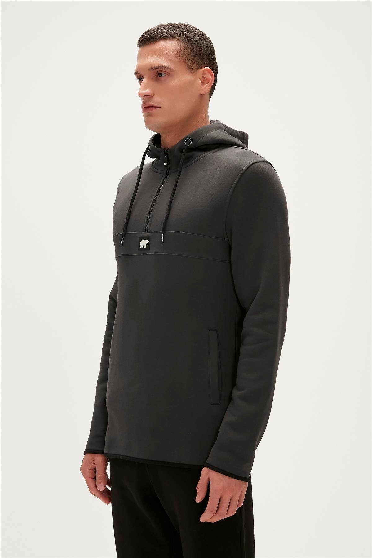 Bad Bear Erkek Sweatshirt 19.02.27.027-C02 Antrasit