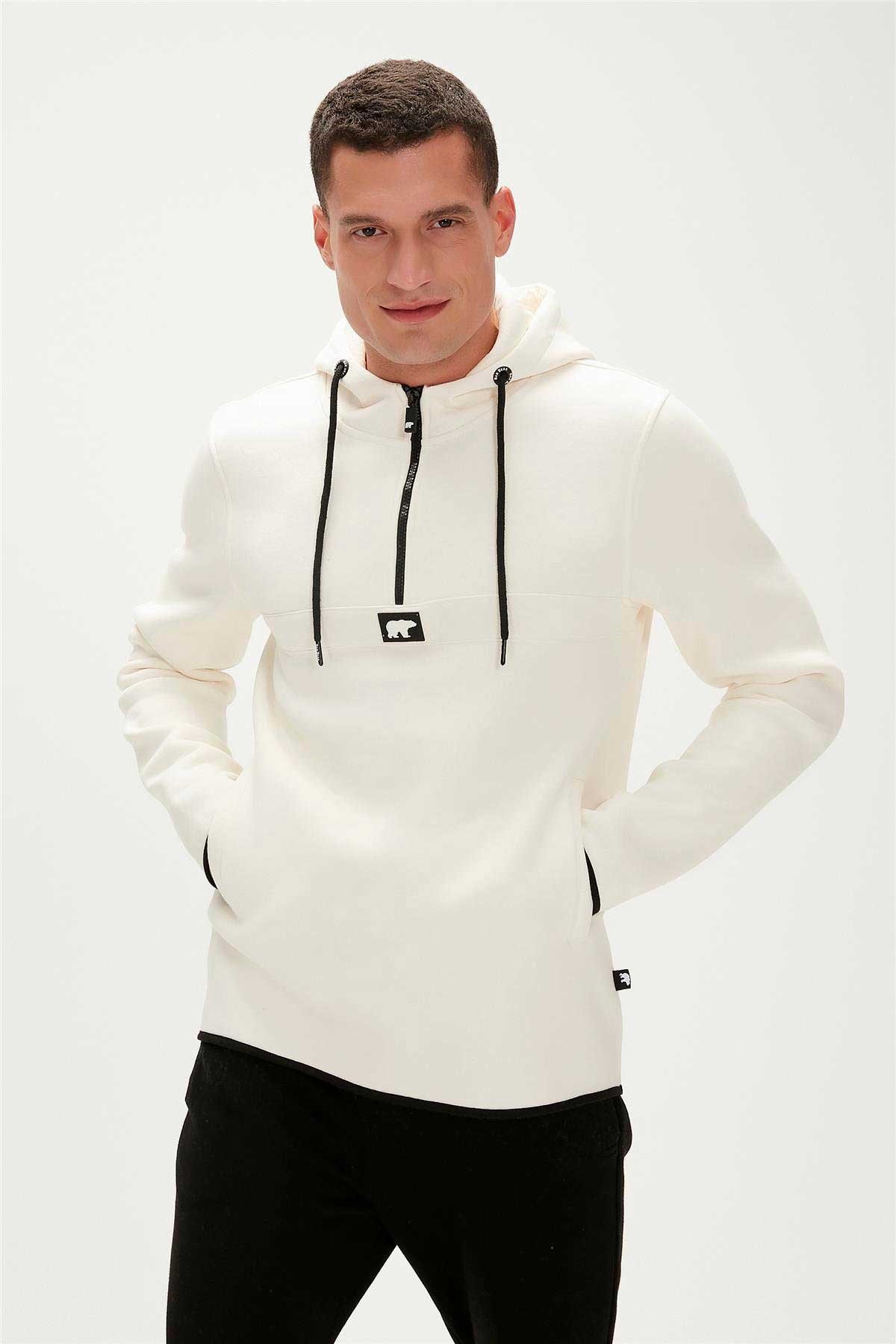 Bad Bear Erkek Sweatshirt 19.02.27.027-C108 Beyaz