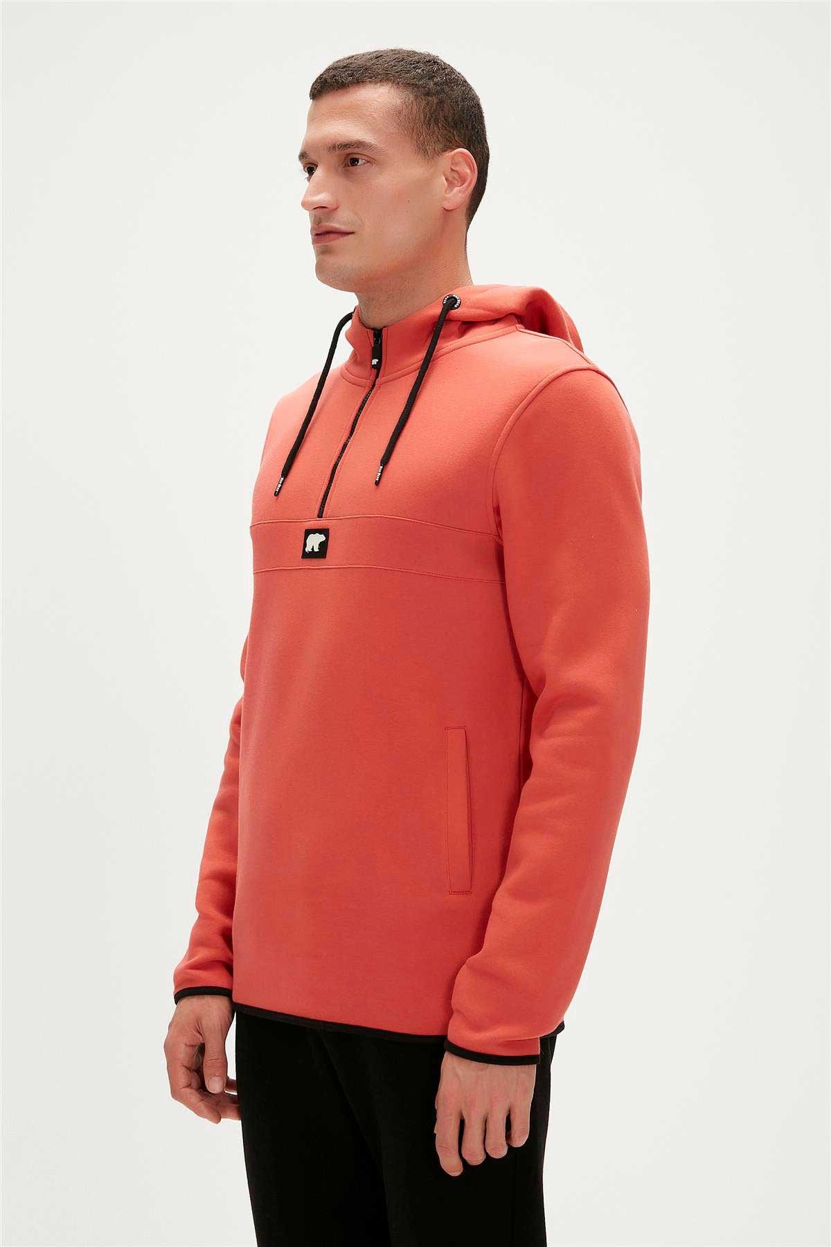 Bad Bear Erkek Sweatshirt 19.02.27.027-C109 Kırmızı