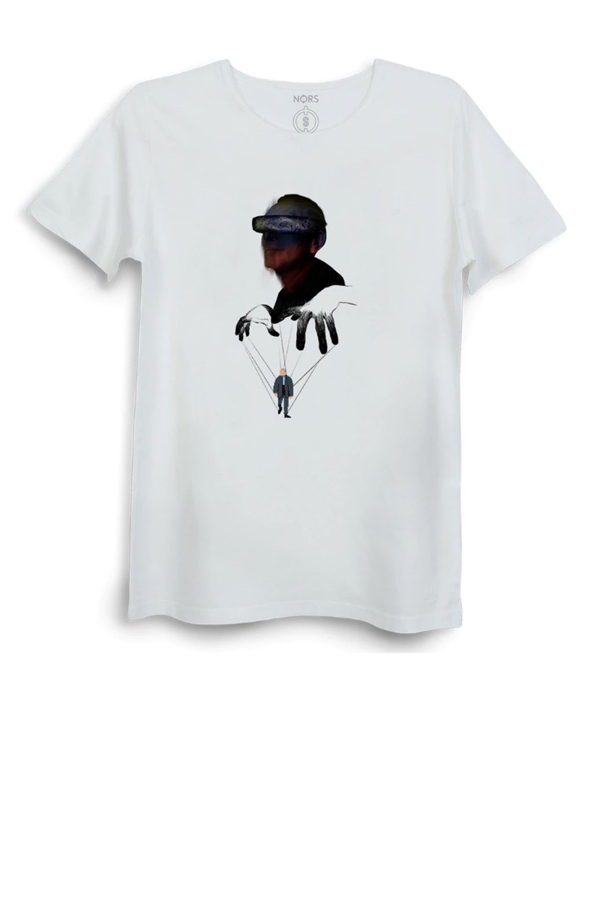 Nors VR Soul Loose Erkek Tshirt 1ETL001VRS Beyaz