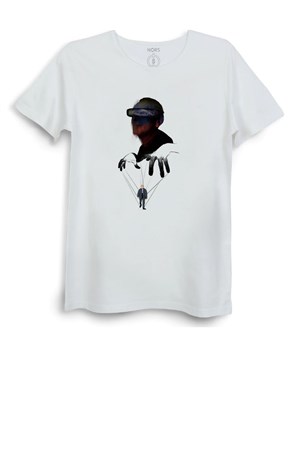Nors VR Soul Loose Erkek Tshirt 1ETL001VRS Beyaz