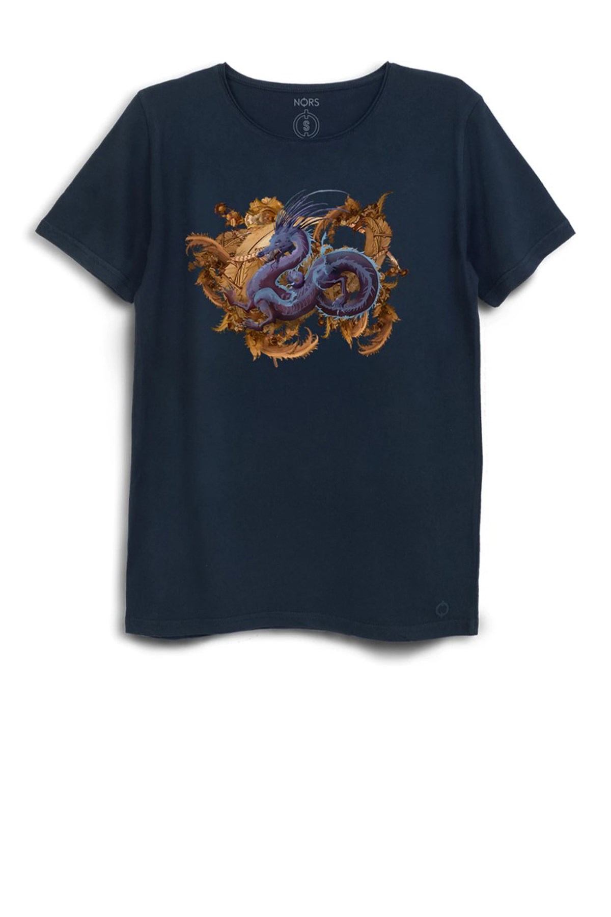 Nors Legendary Loose Erkek Tshirt 1ETL011LGND Lacivert