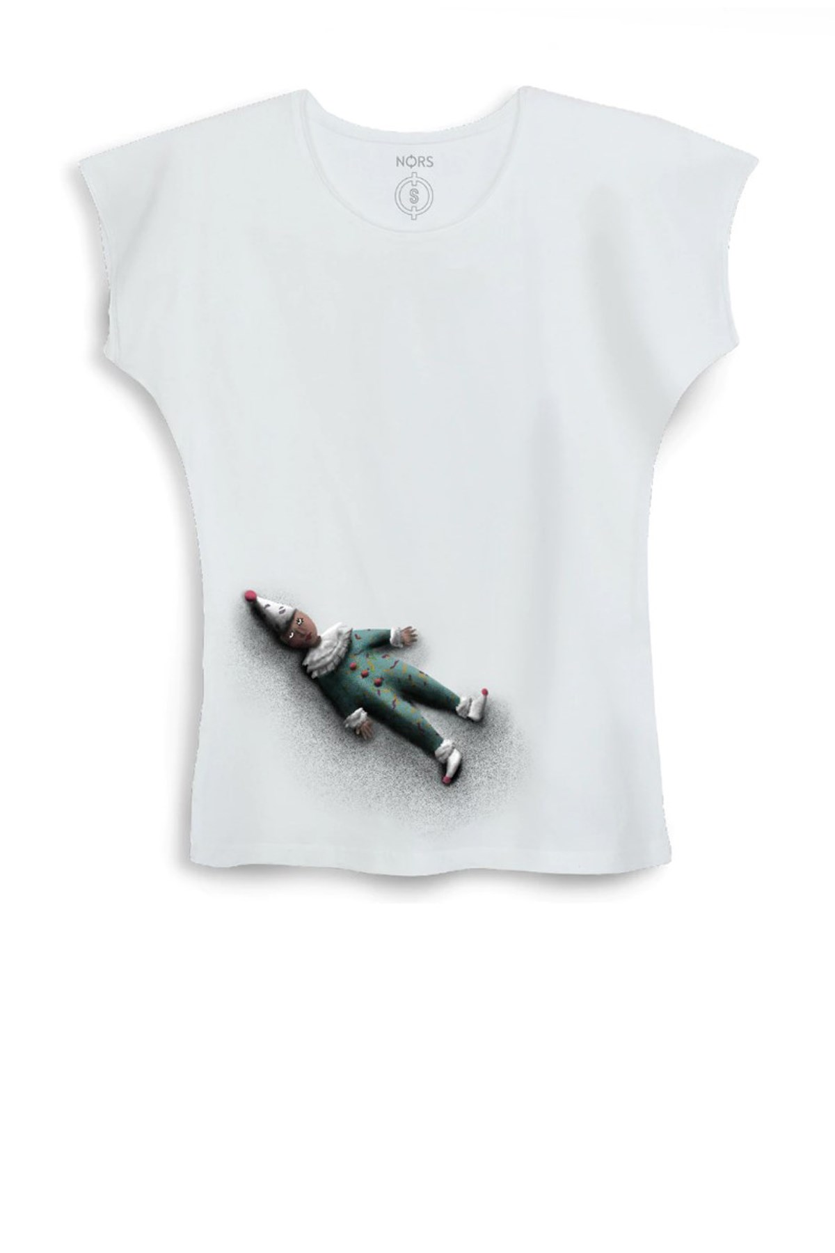 Nors Pagliaccio Kadın Tshirt 1KTL001PLC Beyaz