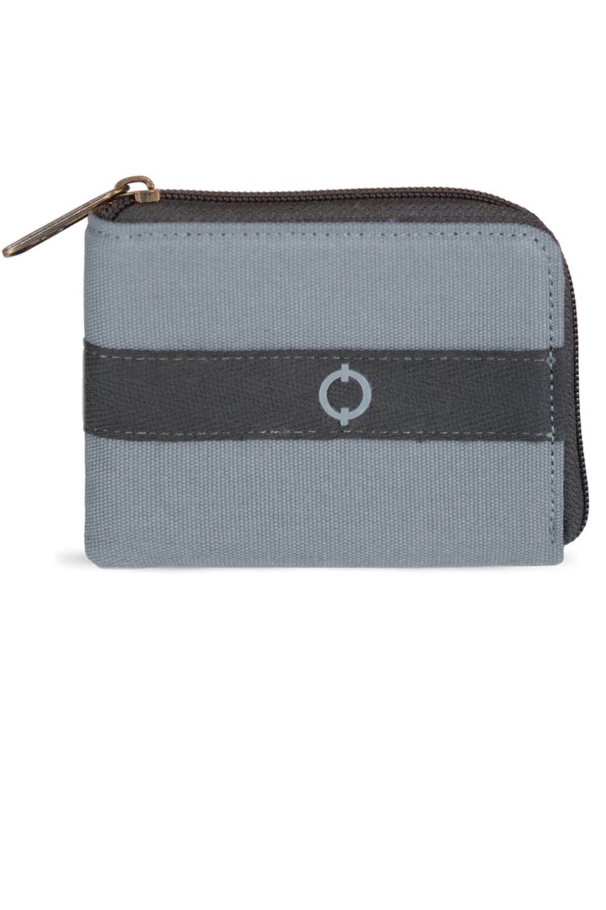 Nors Locky Fermuarlı Cüzdan Gri