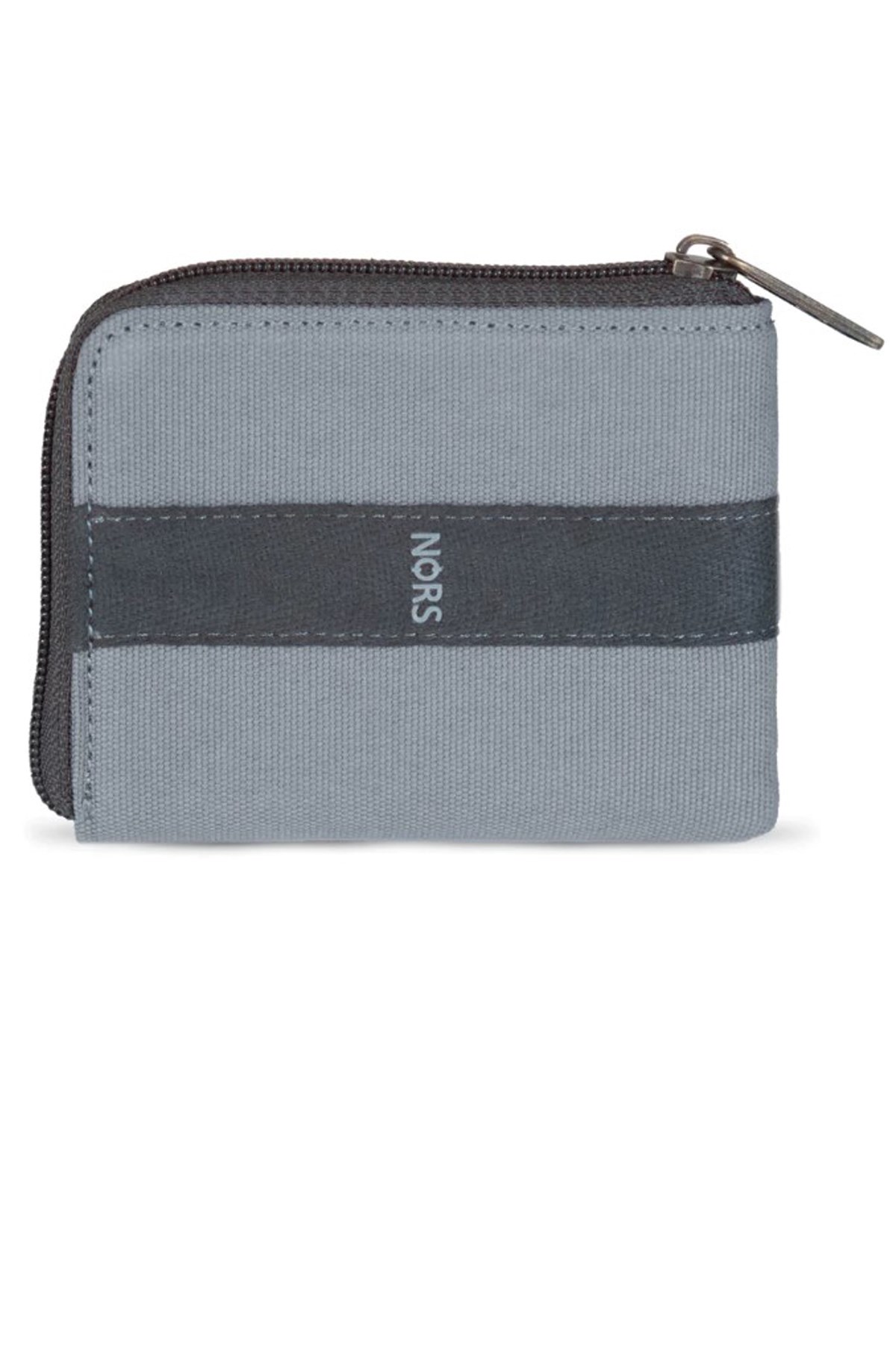 Nors Locky Fermuarlı Cüzdan Gri