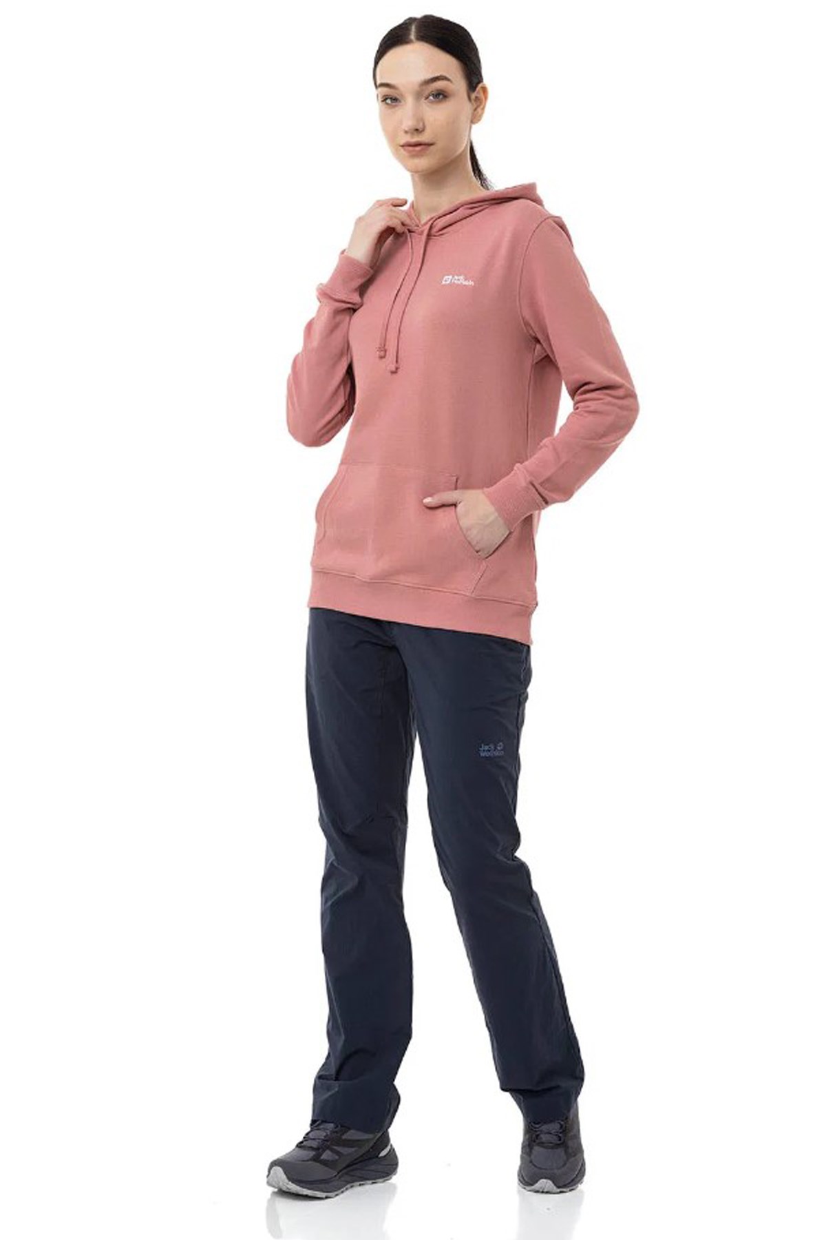 Jack Wolfskin Alice Hoody Kadın Sweatshirt 2000001TR-2949 Pembe