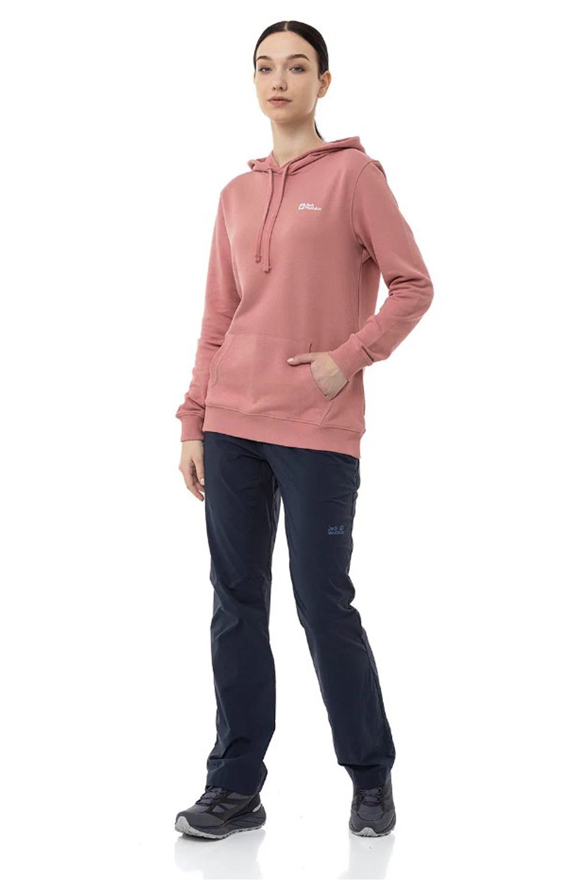 Jack Wolfskin Alice Hoody Kadın Sweatshirt 2000001TR-2949 Pembe