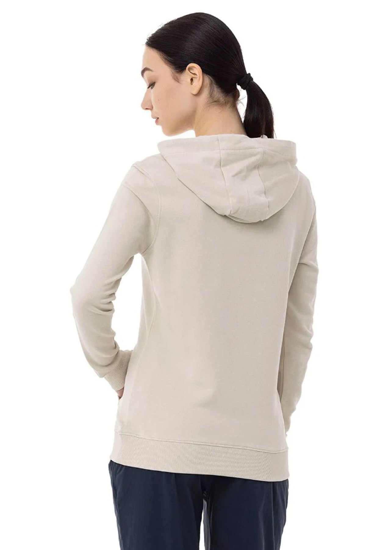 Jack Wolfskin Alice Hoody Kadın Sweatshirt 2000001TR-5609 Beyaz
