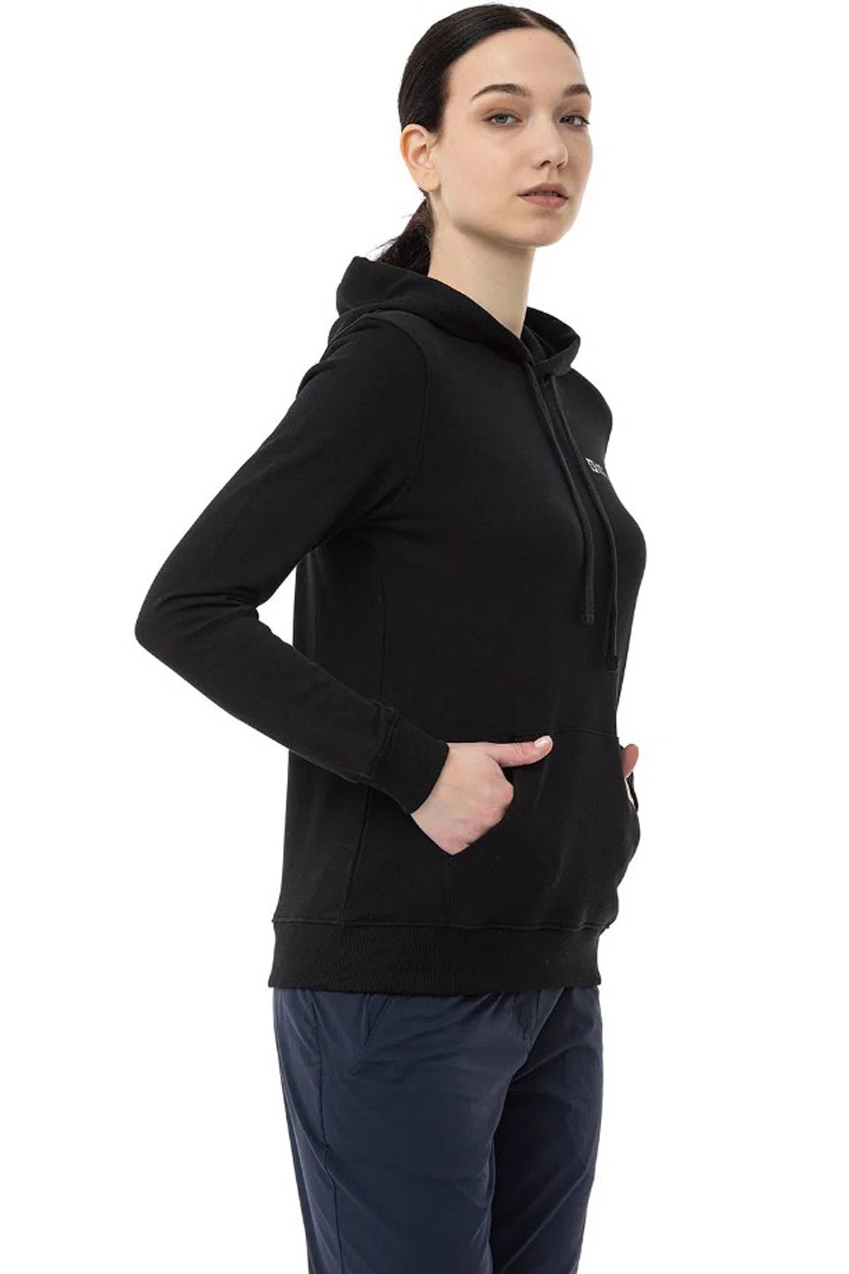 Jack Wolfskin Alice Hoody Kadın Sweatshirt 2000001TR-6000 Siyah