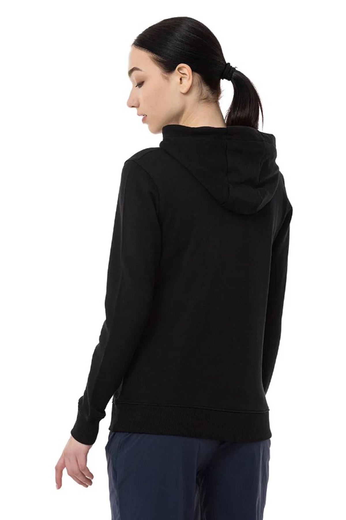 Jack Wolfskin Alice Hoody Kadın Sweatshirt 2000001TR-6000 Siyah