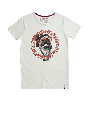 Bad Bear Pug Life Tişört 20.01.07.003
