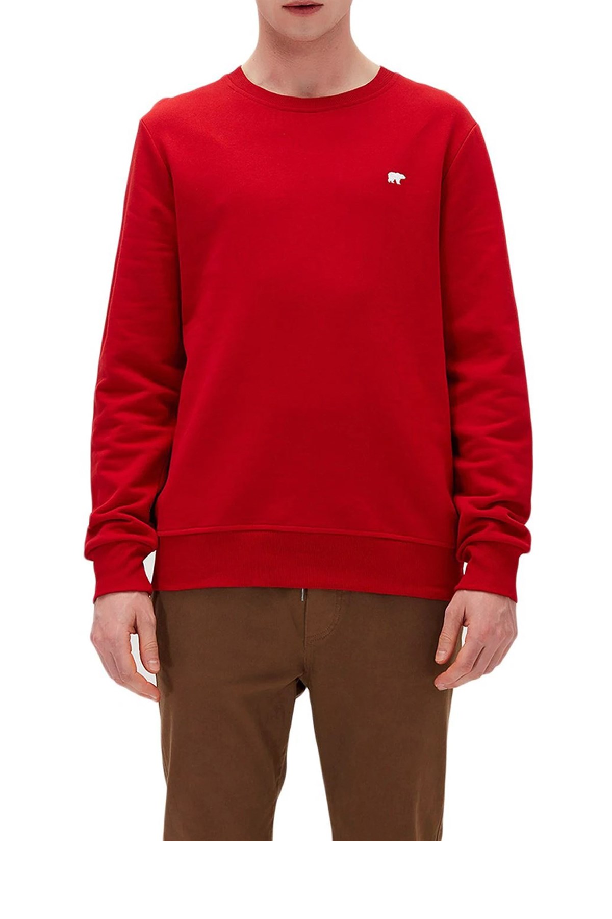 Bad Bear Presage Erkek Sweatshirt 20.02.12.012 Kırmızı