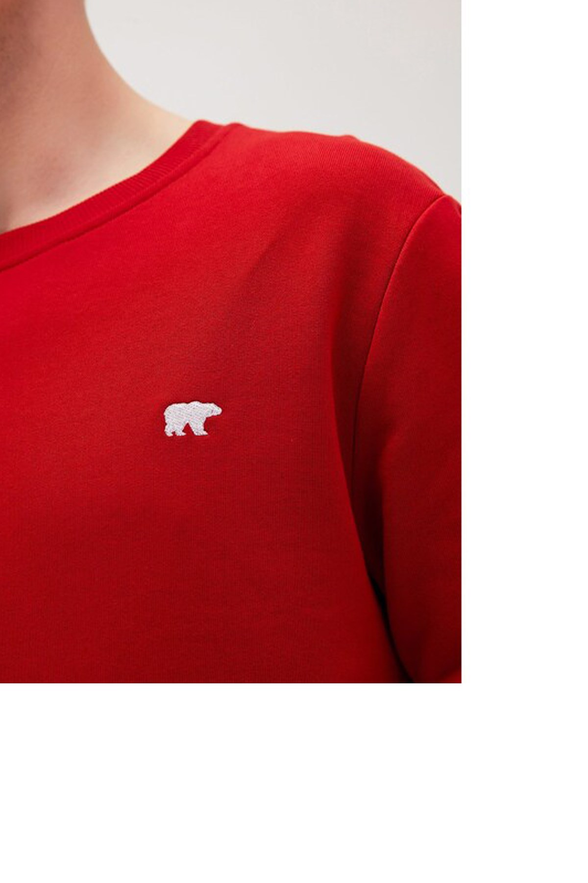 Bad Bear Presage Erkek Sweatshirt 20.02.12.012 Kırmızı