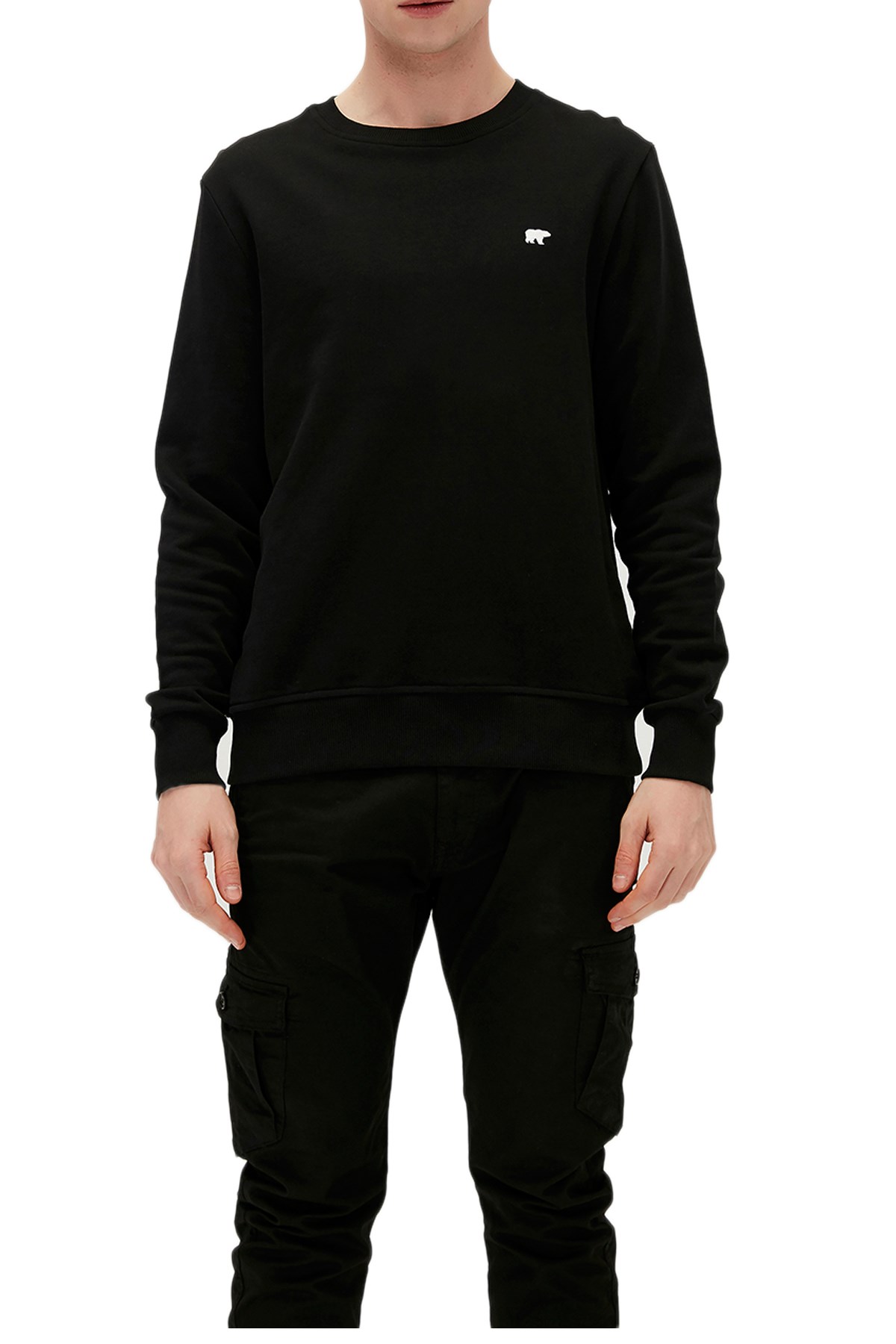 Bad Bear Presage Erkek Sweatshirt 20.02.12.012 Siyah