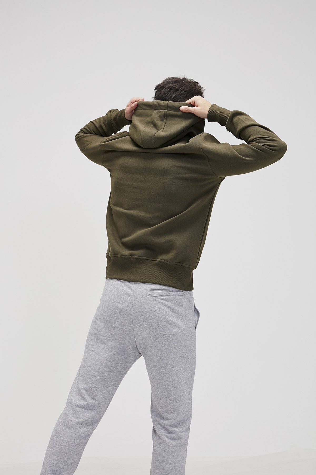 Bad Bear Simple Hoodie Erkek Sweatshirt 20.02.12.019-C70 Haki