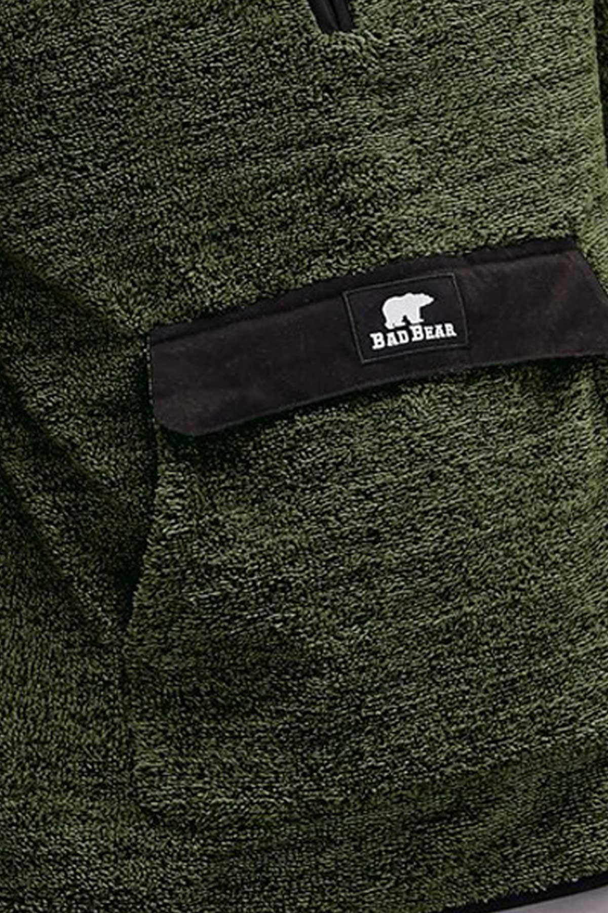Bad Bear Erkek Peluş Sweatshirt 20.02.12.033-C70 Haki