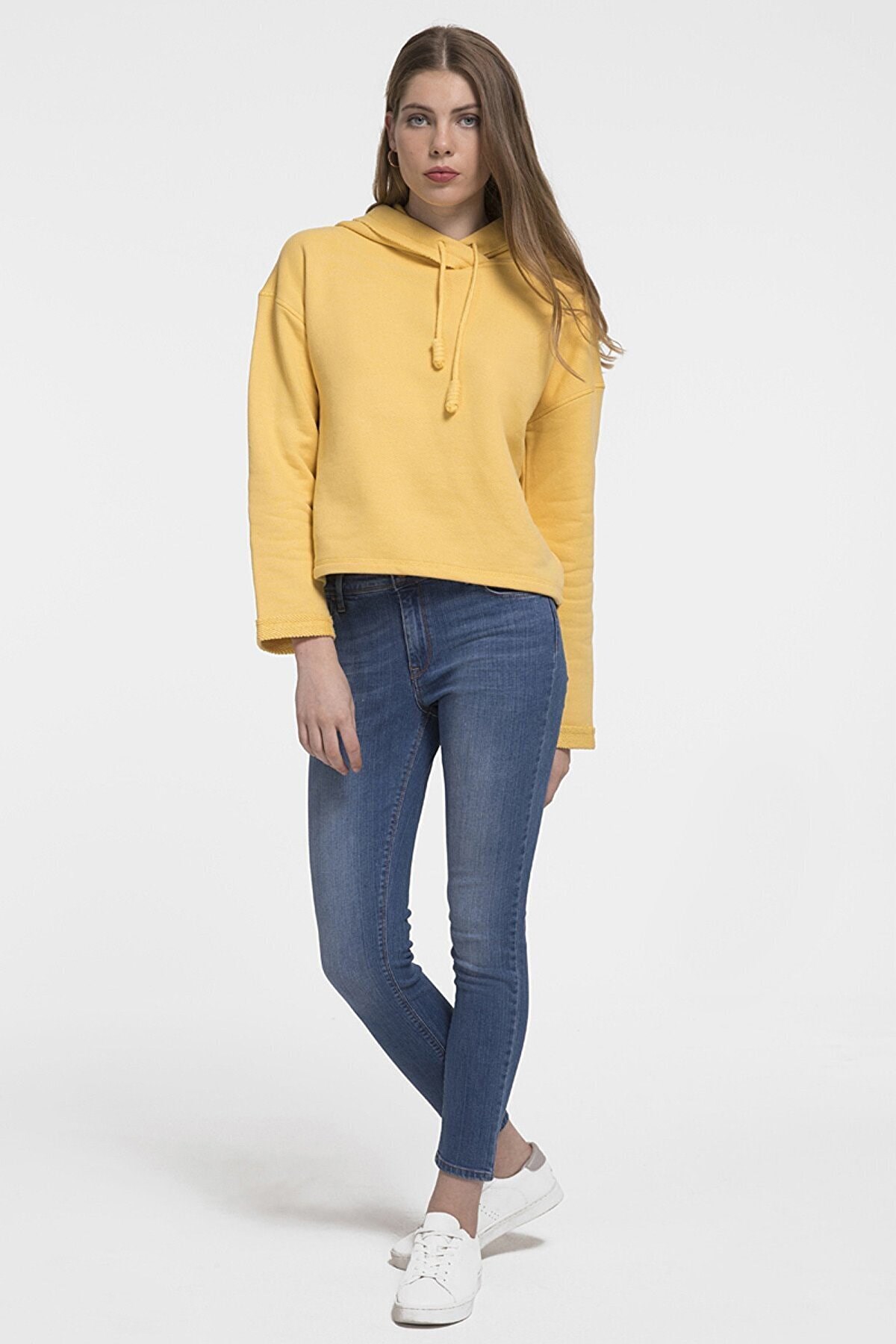 Loft Nicole Arya Mid Wash Kadın Jean 2018629 Standart