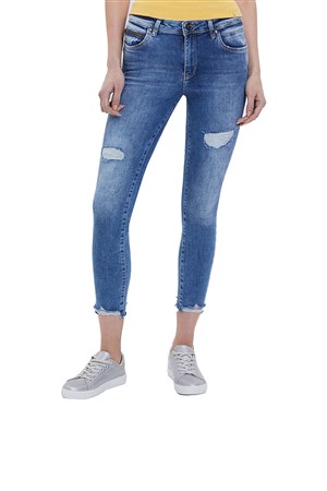 Loft Nicole Halsey Kadın Jean Pantolon 2024120