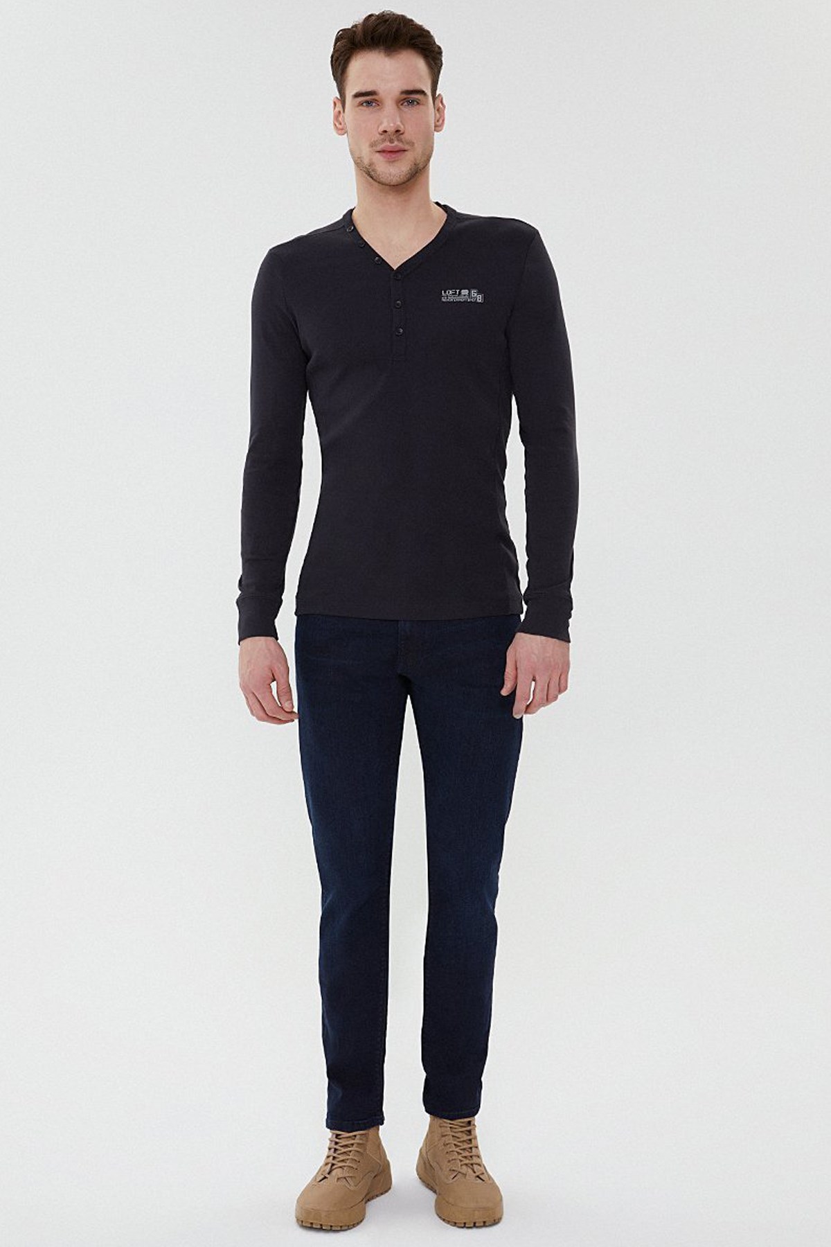 Loft Terrybrown Walter Wash Erkek Kot Pantolon LF2026036 Lacivert