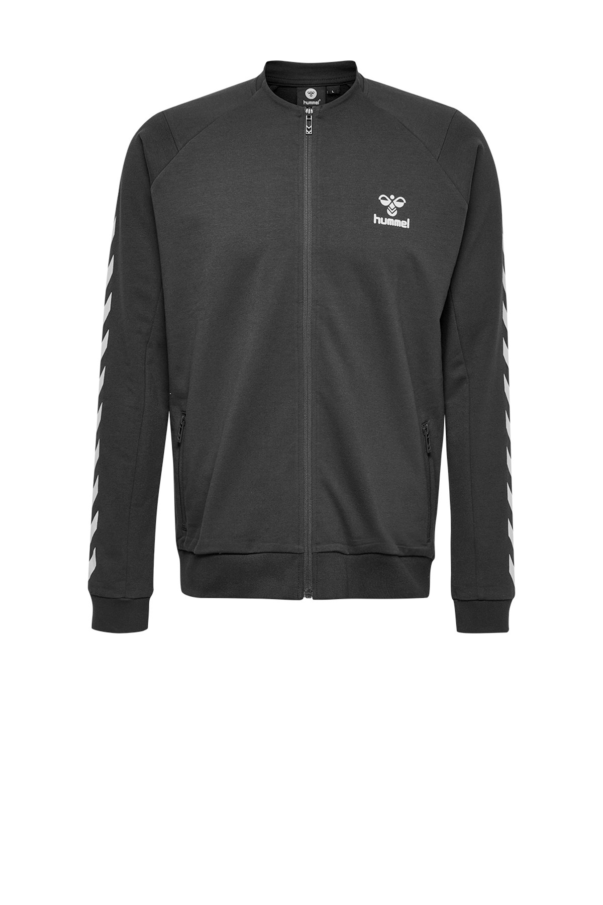 Hummel Ray Fermuarlı Erkek Sweatshirt 203010-2001 Siyah