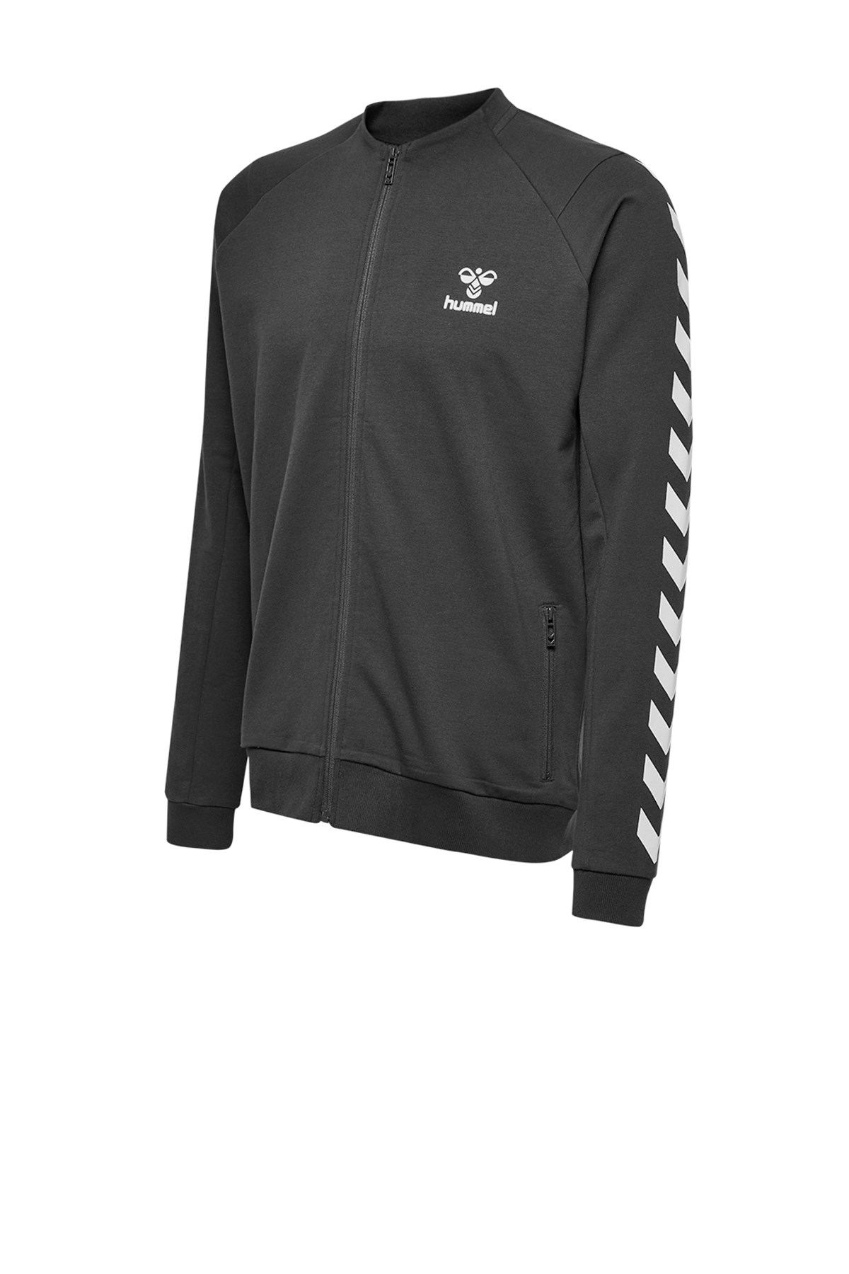 Hummel Ray Fermuarlı Erkek Sweatshirt 203010-2001 Siyah