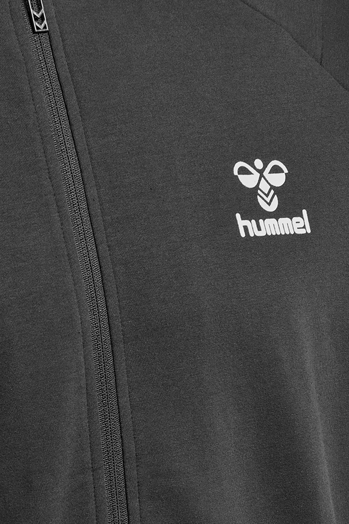 Hummel Ray Fermuarlı Erkek Sweatshirt 203010-2001 Siyah